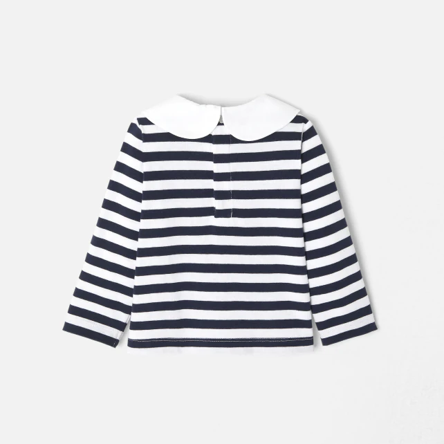 Baby girl Breton tee