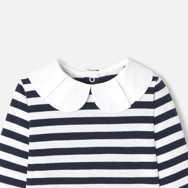 Baby girl Breton tee