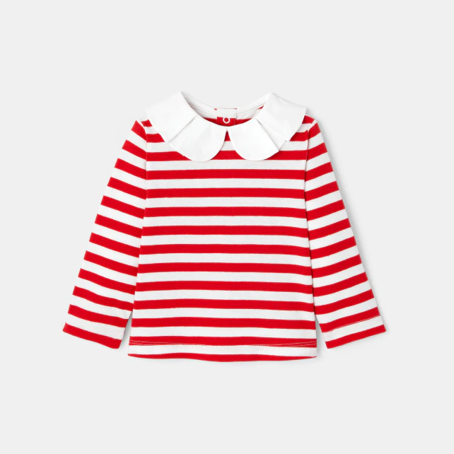 Baby girl Breton tee