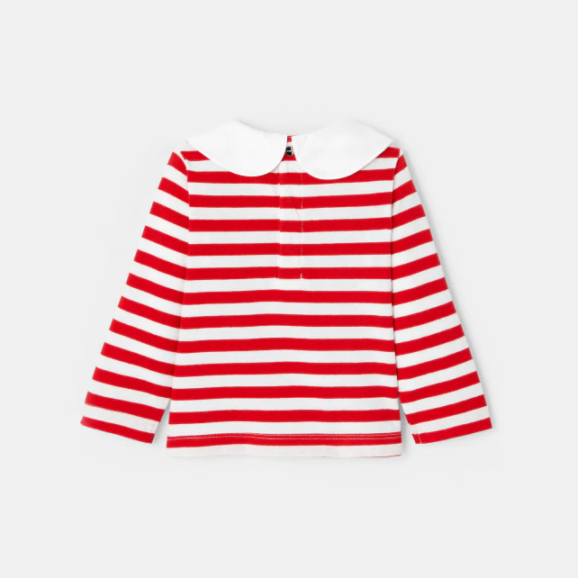 Baby girl Breton tee