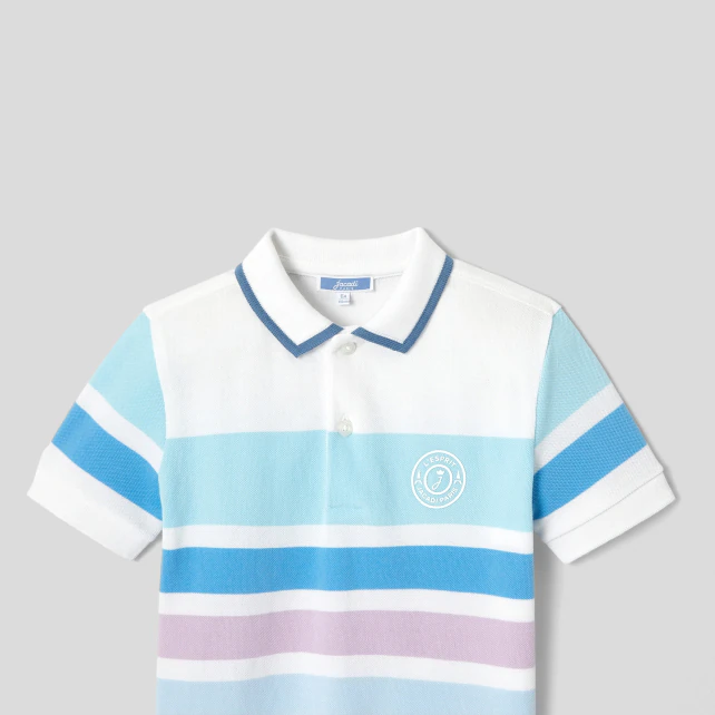 Boy short sleeve polo shirt