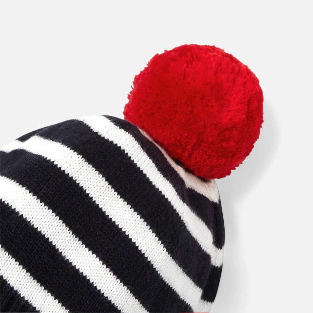 Baby boy hat with stripes