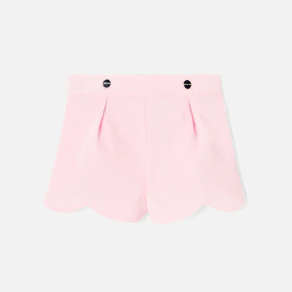 Baby girl velvet shorts