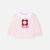 Baby girl fleece jumper