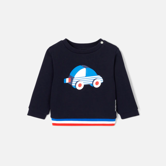 Baby boy fleece jumper