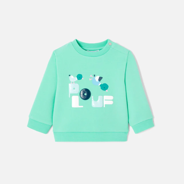 Baby boy fleece jumper