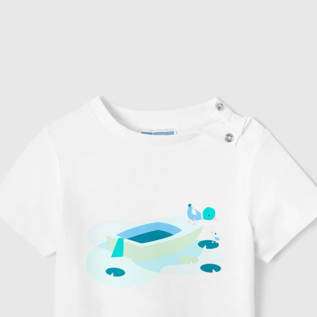 Baby boy short sleeve t-shirt