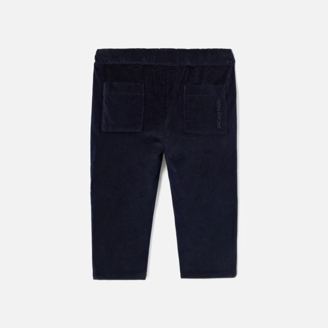 Baby boy velvet trousers