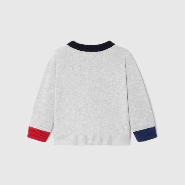 Baby boy cotton jumper