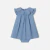 Baby girl dress in chambray