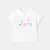 Baby girl short sleeve t-shirt