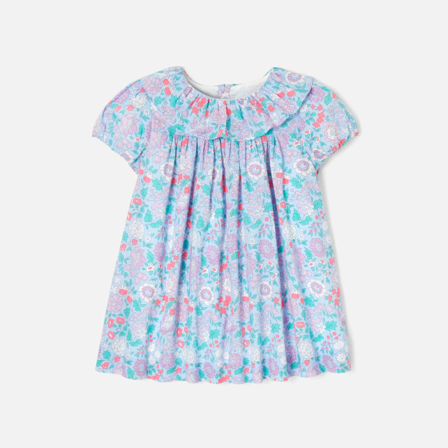 Baby girl dress in Liberty fabric