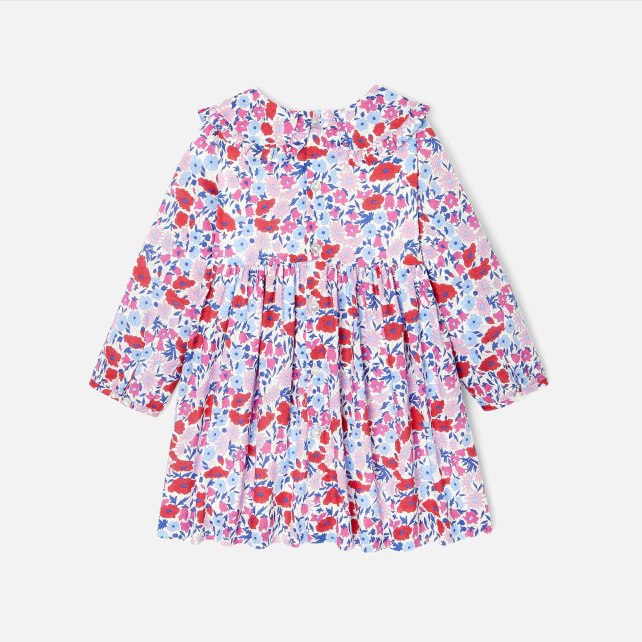 Baby girl dress in Liberty fabric