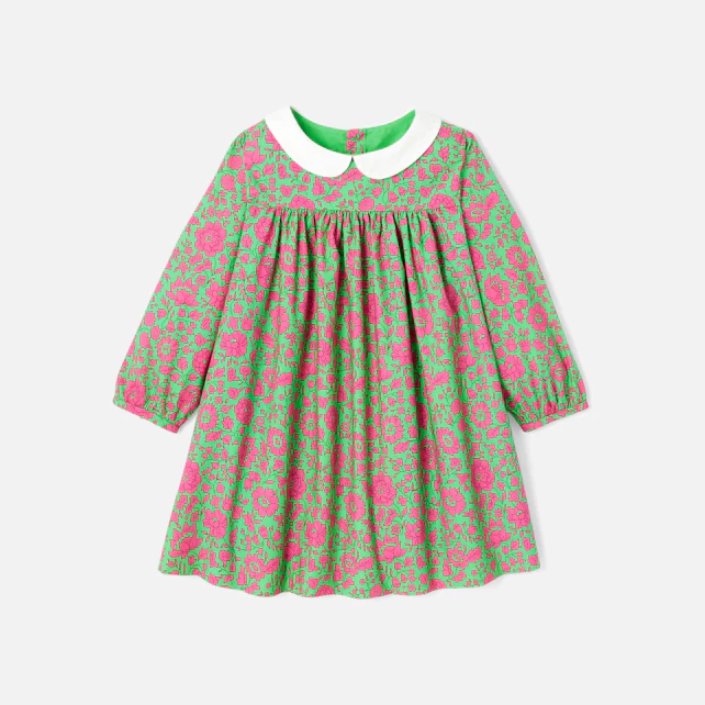 Baby girl dress in Liberty fabric