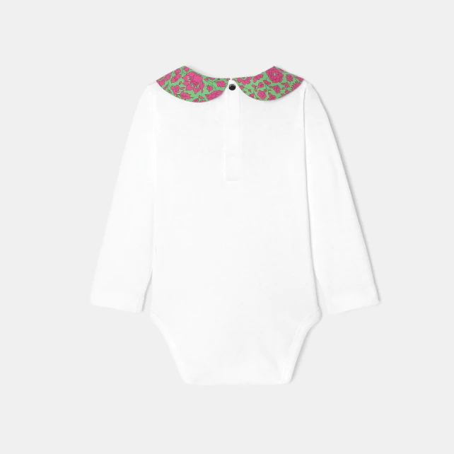 Baby girl long sleeve bodysuit