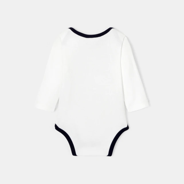 Baby boy long sleeve bodysuit