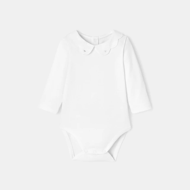 Baby girl long sleeve bodysuit