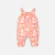 Baby girl dungarees in Liberty fabric