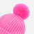 Girl ribbed knit hat